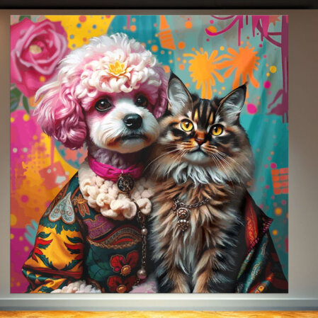 LoftArt-Bild - Hund ´N´ Katz  Edition